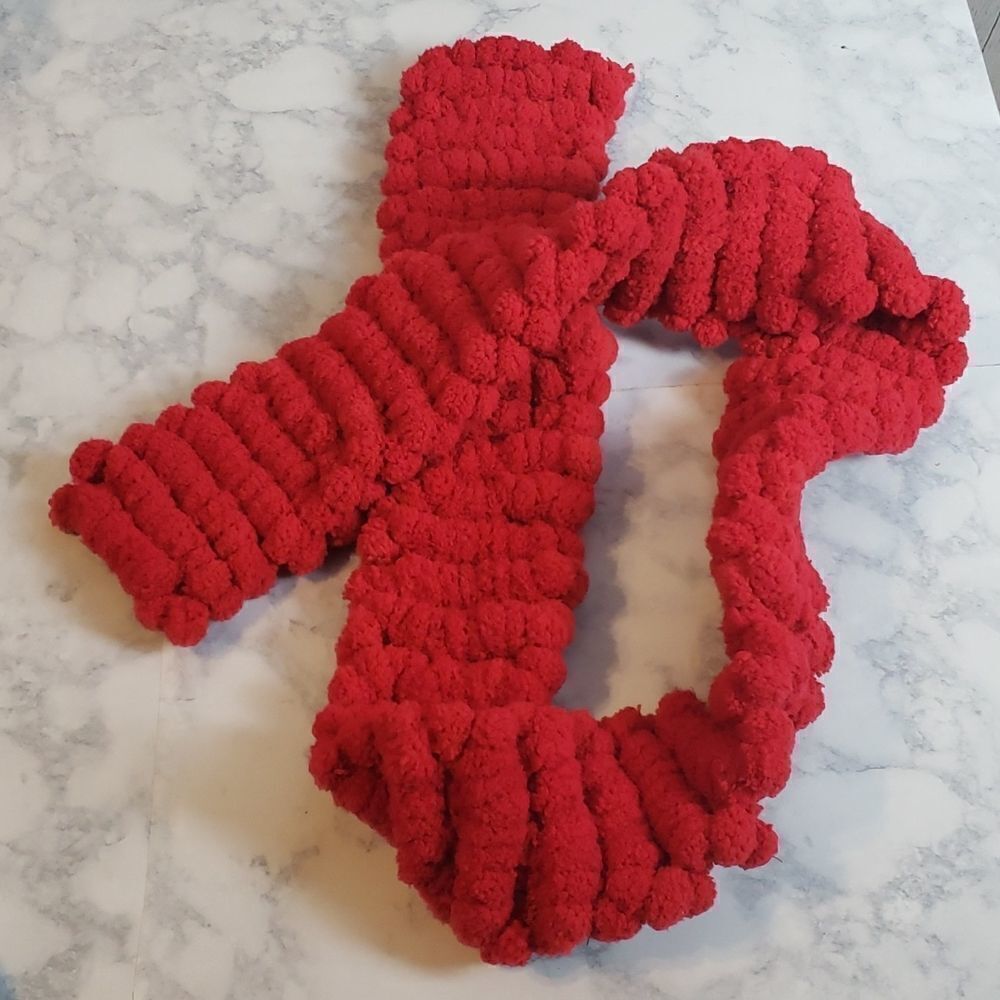 Red  Winter Scarf‎
